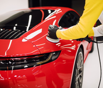 Exterior paint polishing